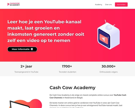 Cash Cow Academy (Youtube cursus) Logo