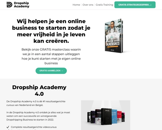 Joshua Kaats Dropship Academy Logo
