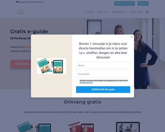 Rust in ouderschap Logo